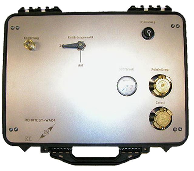 Kanalprüf- und Inspektionstechnik - Dichtheitsprüfsystem ROHRTEST - Modul WASSERDRUCKPRÜFUNG