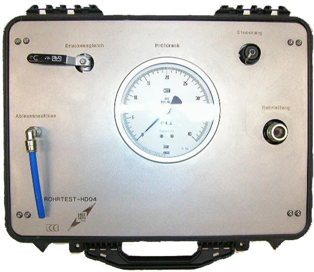 Kanalprüf- und Inspektionstechnik - Dichtheitsprüfsystem ROHRTEST - Modul HOCHDRUCKPRÜFUNG