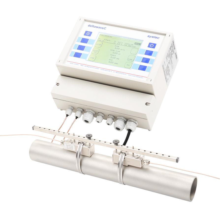 Ultraschall ClampOn Durchflussmessung