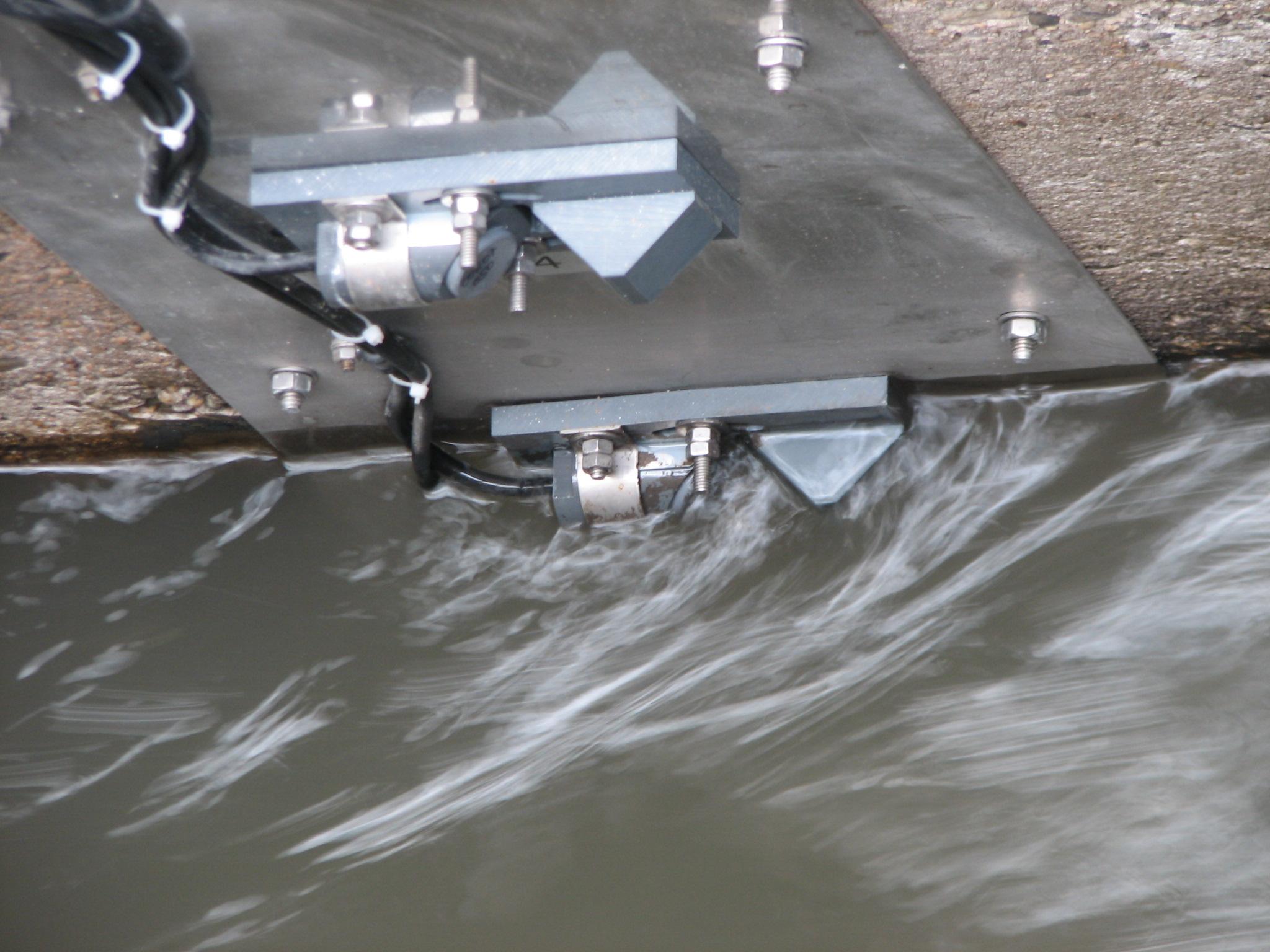 Durchflussmessung für offene Gerinne