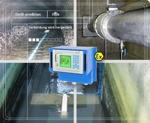 OCM Pro CF Stationäre Durchflussmessung