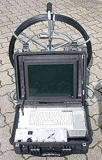 Rohrinspektionskamera RTV-3 mit Monitorkoffer