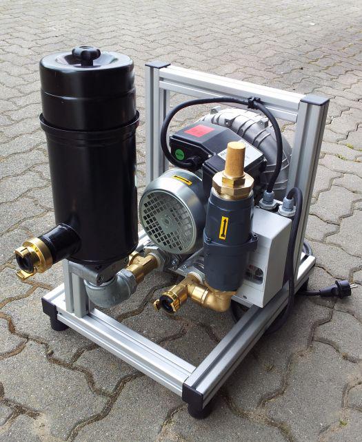 Seitenkanalverdichter zur Druckluft- und Unterdruckerzeugung