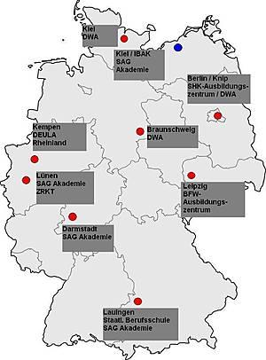 Ausbildungsangebote Dichtheitsprüfung Praxisteil mit MESSEN-NORD-Prüftechnik