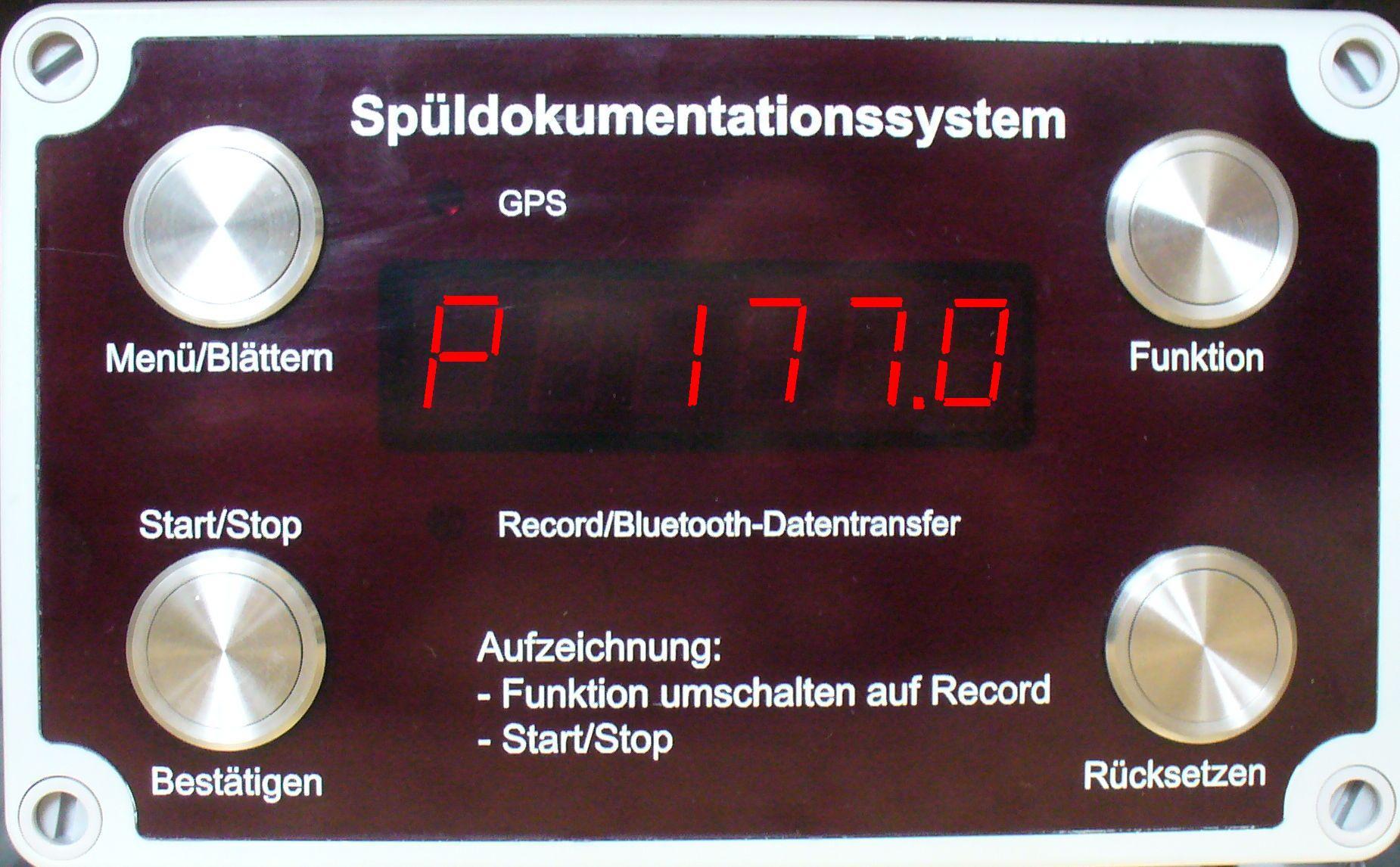 Spüldokumentationssystem SDS-3