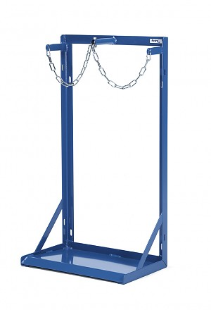 Stahlflaschenständer für 2 Flaschen 40-50 Liter Inhalt