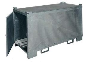 Leuchtstoffröhren-Behälter