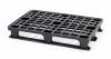 Leichtpalette aus Kunststoff 120 x 80 cm, 3 Kufen