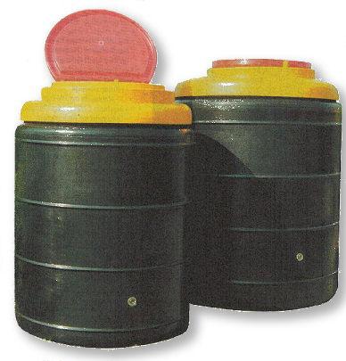 Altölsammler aus Polyethylen, Volumen 500 l