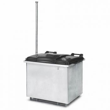 Altölsammler, 800 Liter, mit Einfüllraum