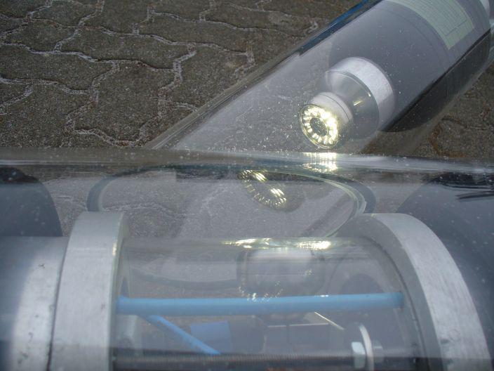 Schiebekamera mit integrierter Rohrabsperrblase