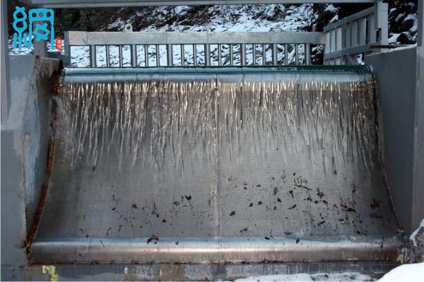 Sieve bend screens for water treatment