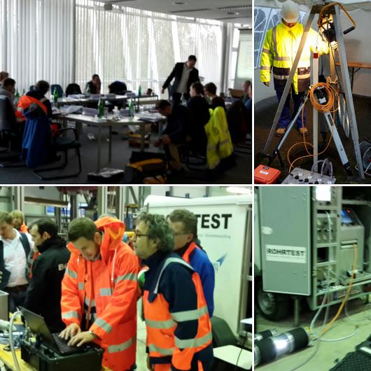 Dichtheitsprüfausbildung im Rahmen des IKT-Kurses "Zertifizierter Kanalsanierungsberater"