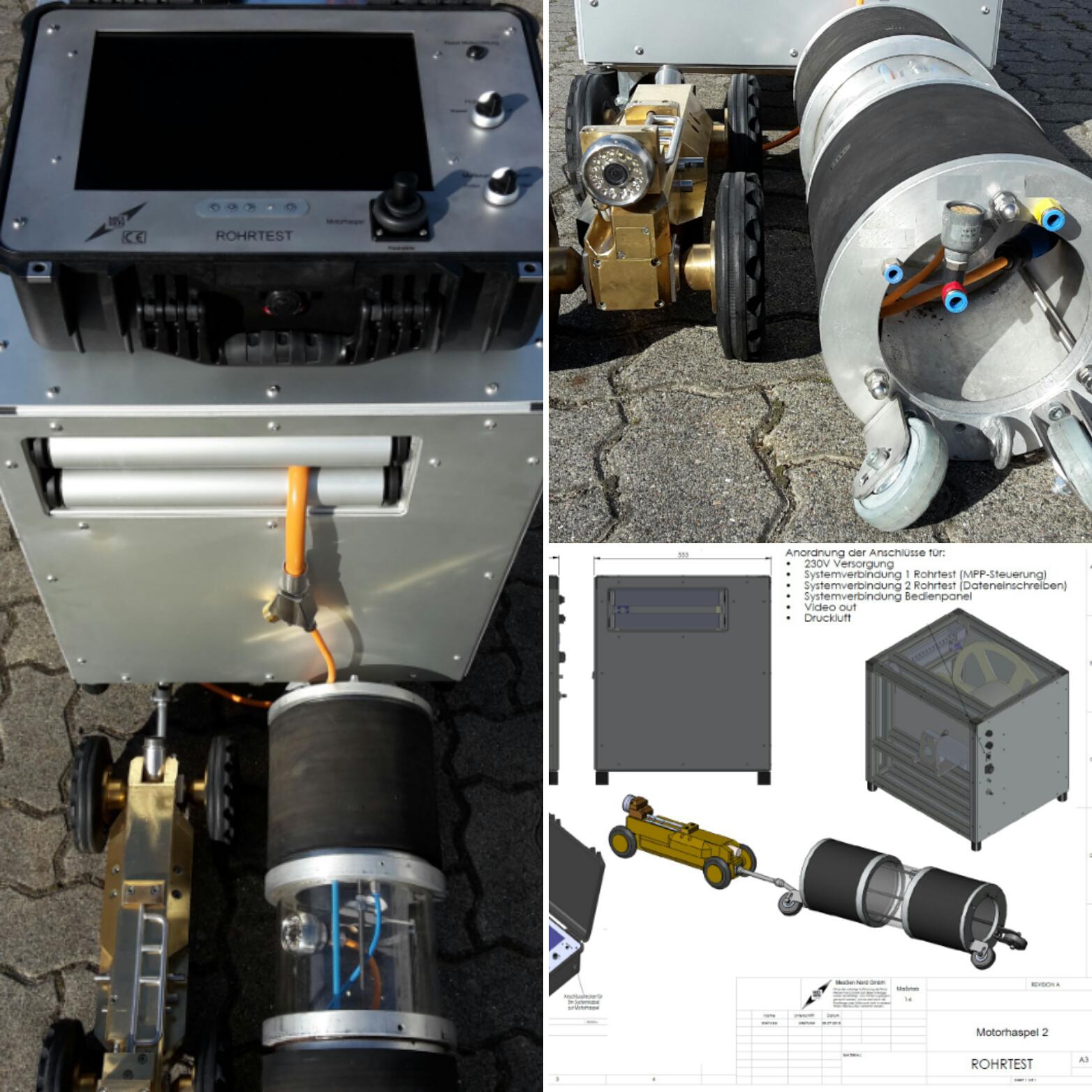 Muffenprüfsystem als Ergänzung zu Kanalinspektionsanlagen
