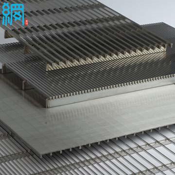 Flat Wedge Wire Screen Panel for Beer Breweries