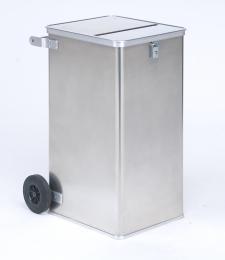 Datensicherer Aktenbehälter aus Aluminium 240 l