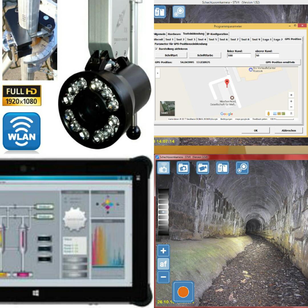 Neuentwicklung Elektronischer Kanalspiegel STV-4: kabellos, FULL-HD und mit Motorverstellung