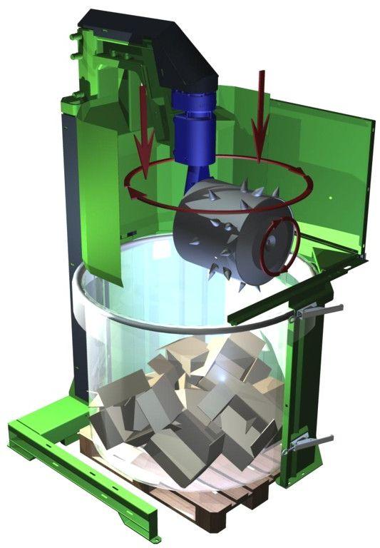 Abfall-Pack-Station APS 1100-E