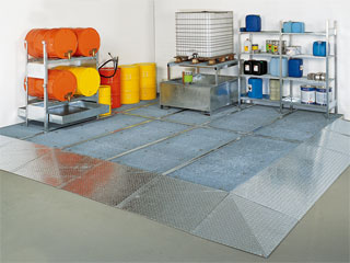 Flachwannen-System befahrbar