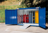 Lagercontainer für Gasflaschen