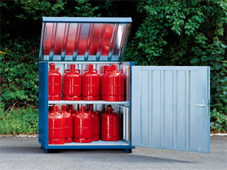 Gasflaschenboxen