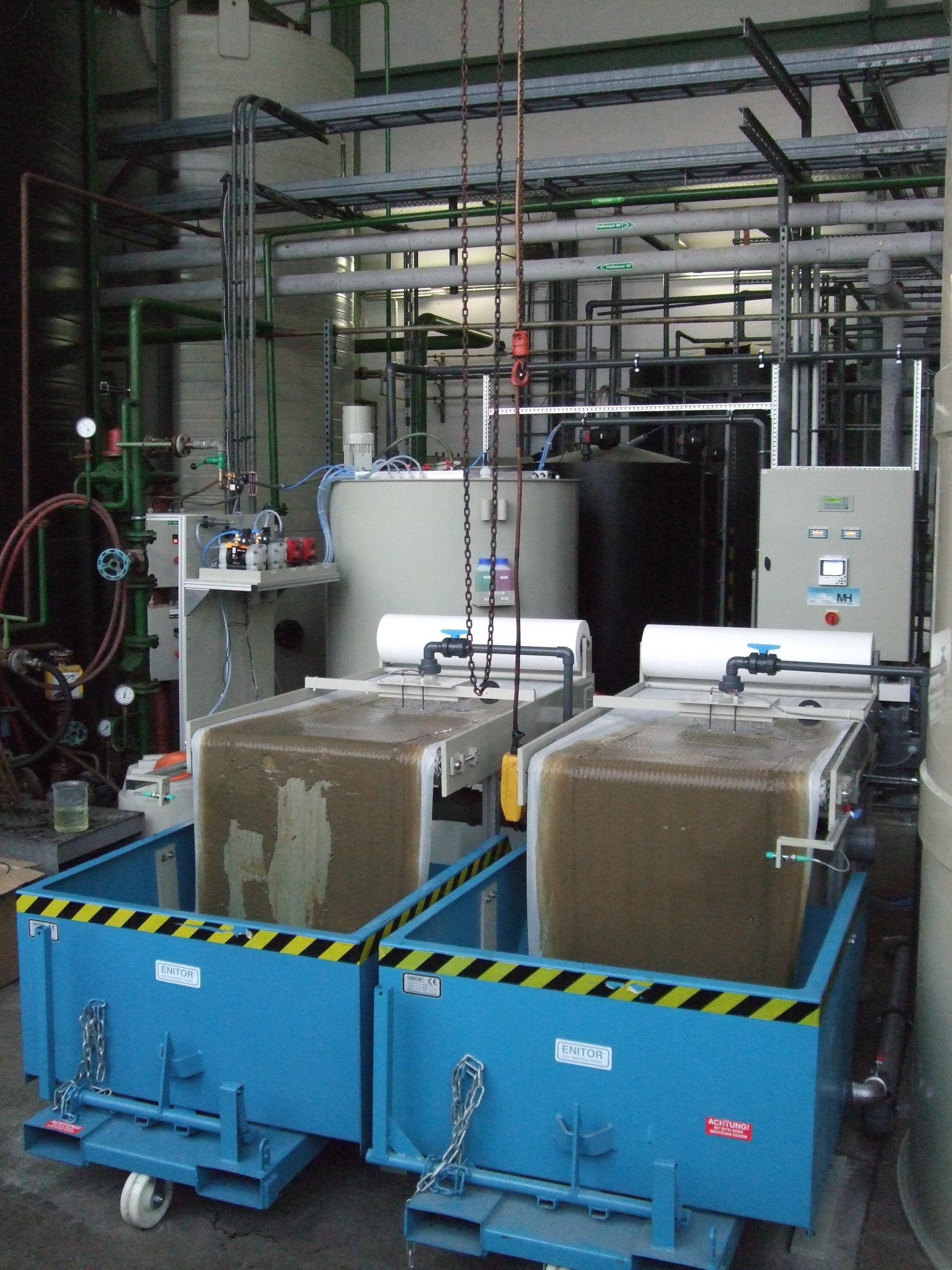 Schwermetallfällungsanlage