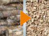 Biomasse aus Stammholz